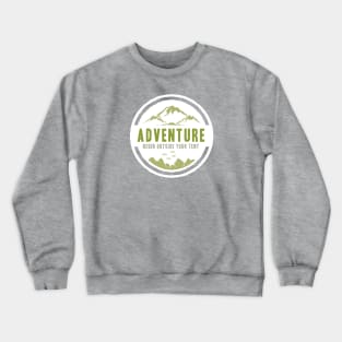 Outdoor Activity - The Adventure Begin Crewneck Sweatshirt